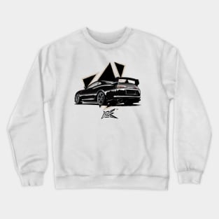 toyota supra a80 black Crewneck Sweatshirt